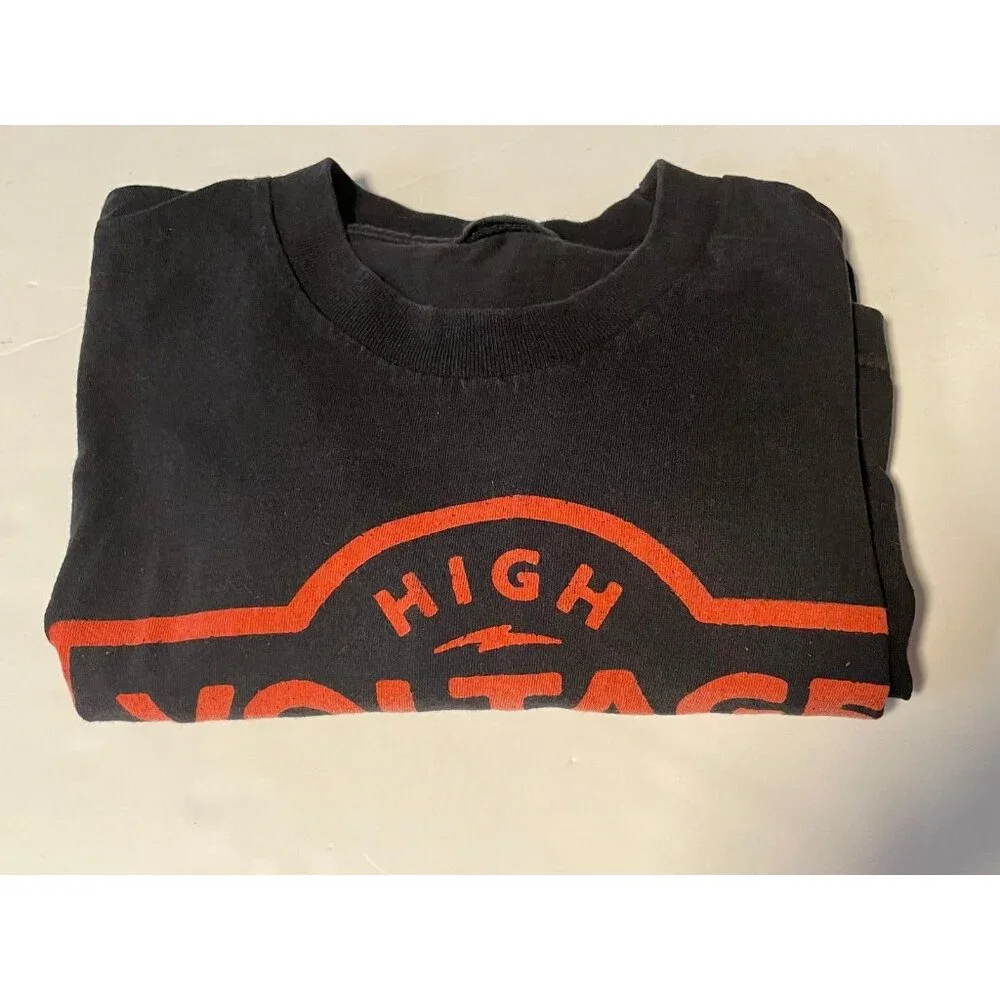 High Voltage Wear shirt mens XL short sleeve Union Made USA set of 2 Bayside - Picture 16 of 16